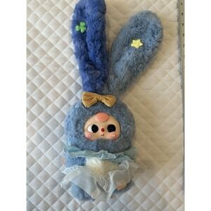 Baby Three Lily Rabbit Town Series 3 Plush Labubu Plush Doll Keychain Pendant